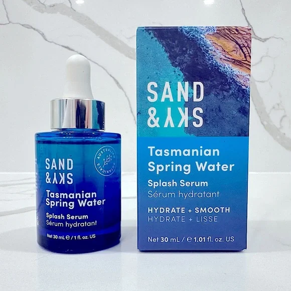 BNIB Sand & Sky Tasmanian Spring Water Splash Serum with Hyaluronic Acid - Picture 4 of 9